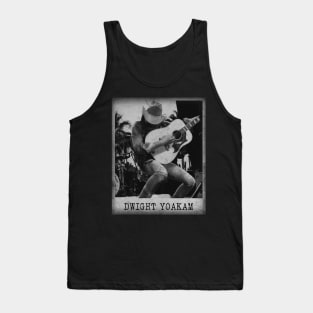 Dwight Yoakam // Minimalist Fanart Tribute Tank Top